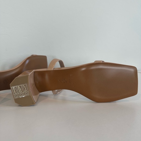 BY FAR Tanya Patent Leather Mule Heel / Nude / Multiple EU Size 38 - Picture 9 of 10